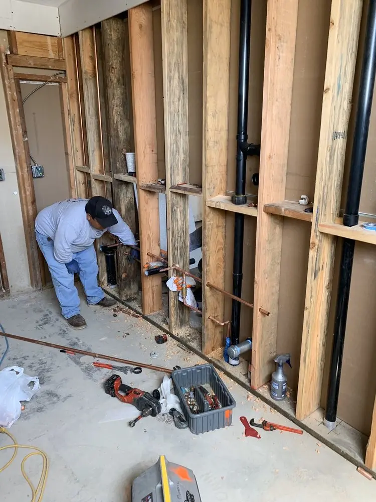 Commercial rough-in plumbing for Water Heater Replacement in Downtown Detroit